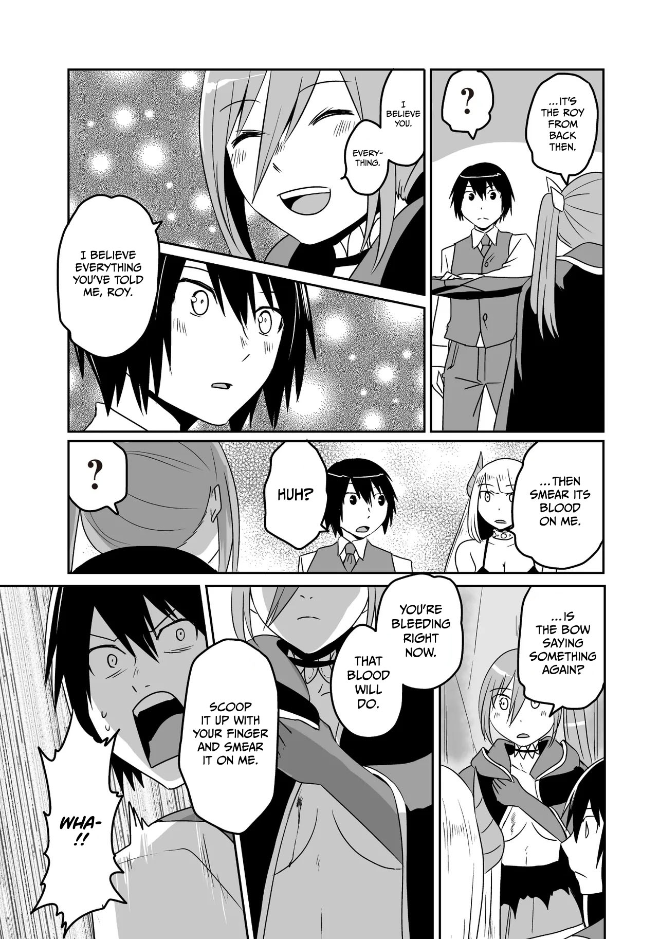 The Boy Beloved by the Bow in a World Where Holy Swords Reign Supreme: Supporting Holy Swordsmen with Power Granted by the Sealed Demon King Chapter 10.3 Page 1