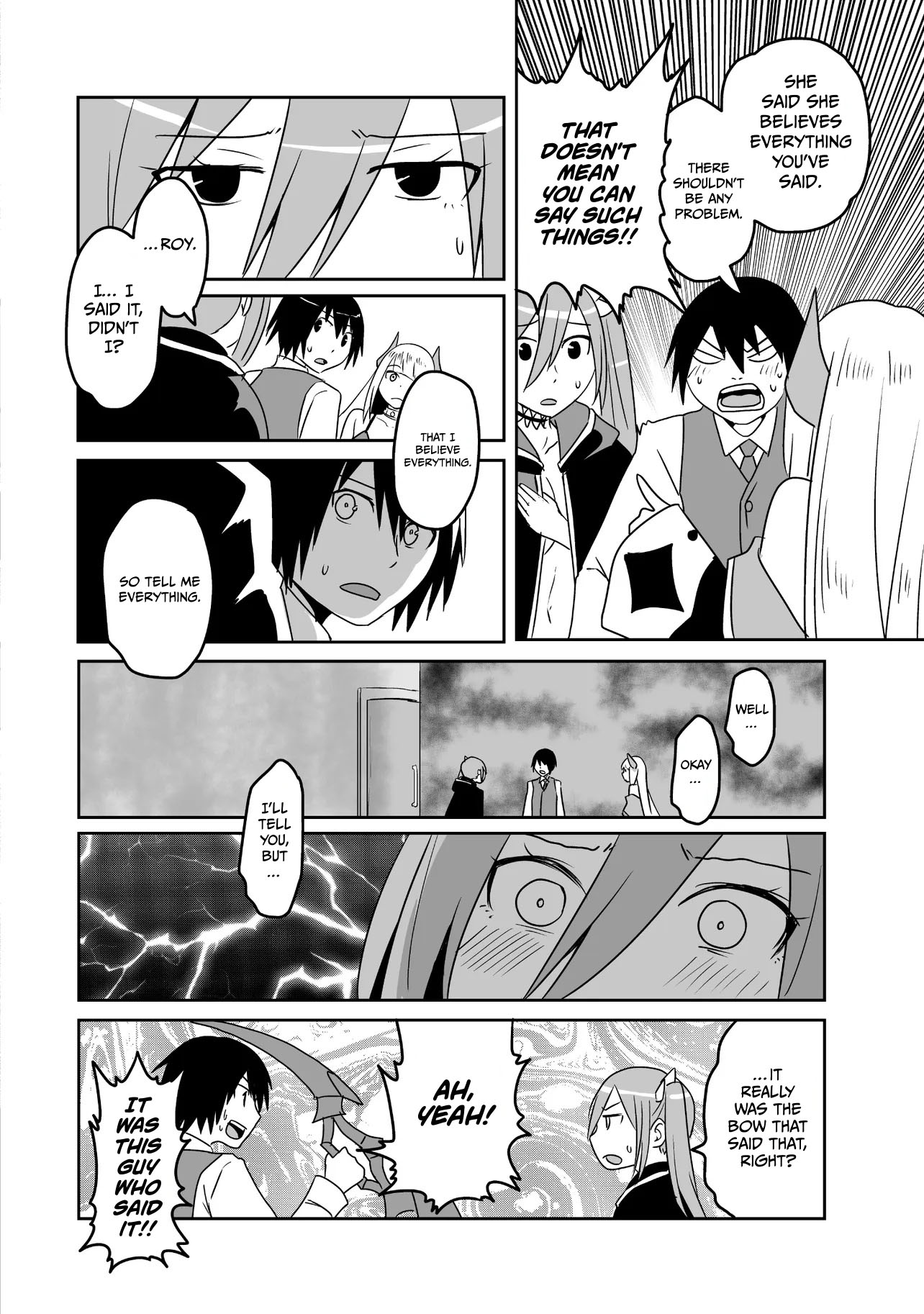 The Boy Beloved by the Bow in a World Where Holy Swords Reign Supreme: Supporting Holy Swordsmen with Power Granted by the Sealed Demon King Chapter 10.3 Page 1