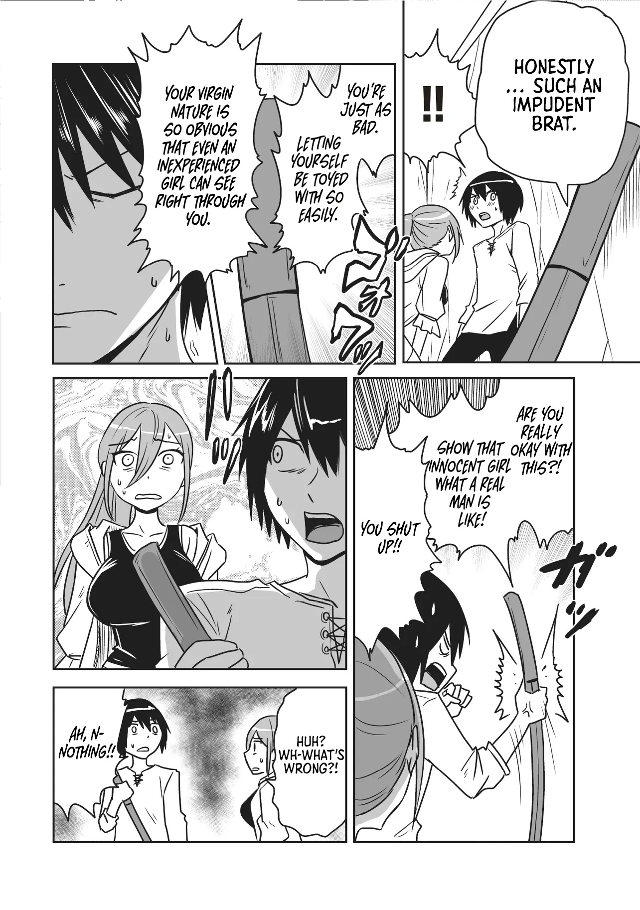 The Boy Beloved by the Bow in a World Where Holy Swords Reign Supreme: Supporting Holy Swordsmen with Power Granted by the Sealed Demon King Chapter 05.2 Page 1