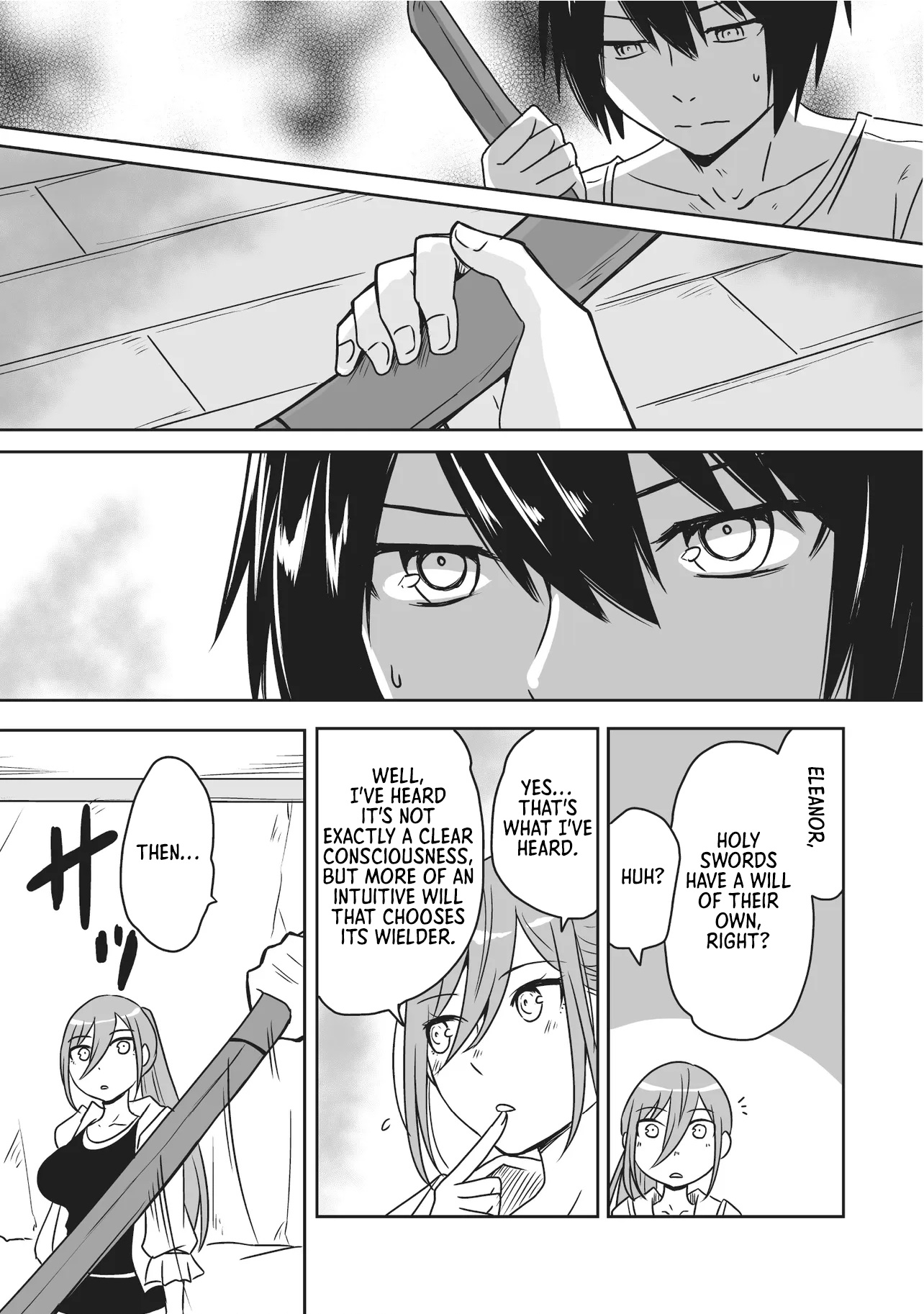 The Boy Beloved by the Bow in a World Where Holy Swords Reign Supreme: Supporting Holy Swordsmen with Power Granted by the Sealed Demon King Chapter 05.2 Page 1