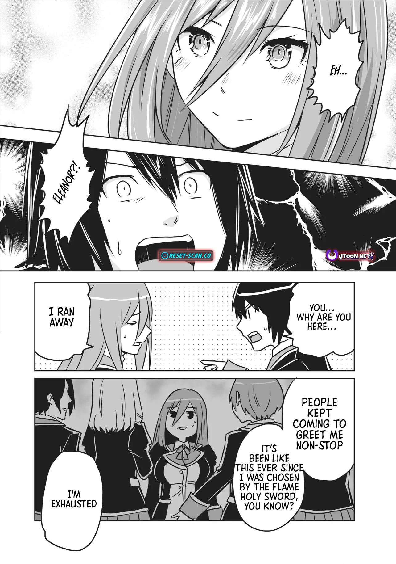 The Boy Beloved by the Bow in a World Where Holy Swords Reign Supreme: Supporting Holy Swordsmen with Power Granted by the Sealed Demon King Chapter 03.3 Page 1