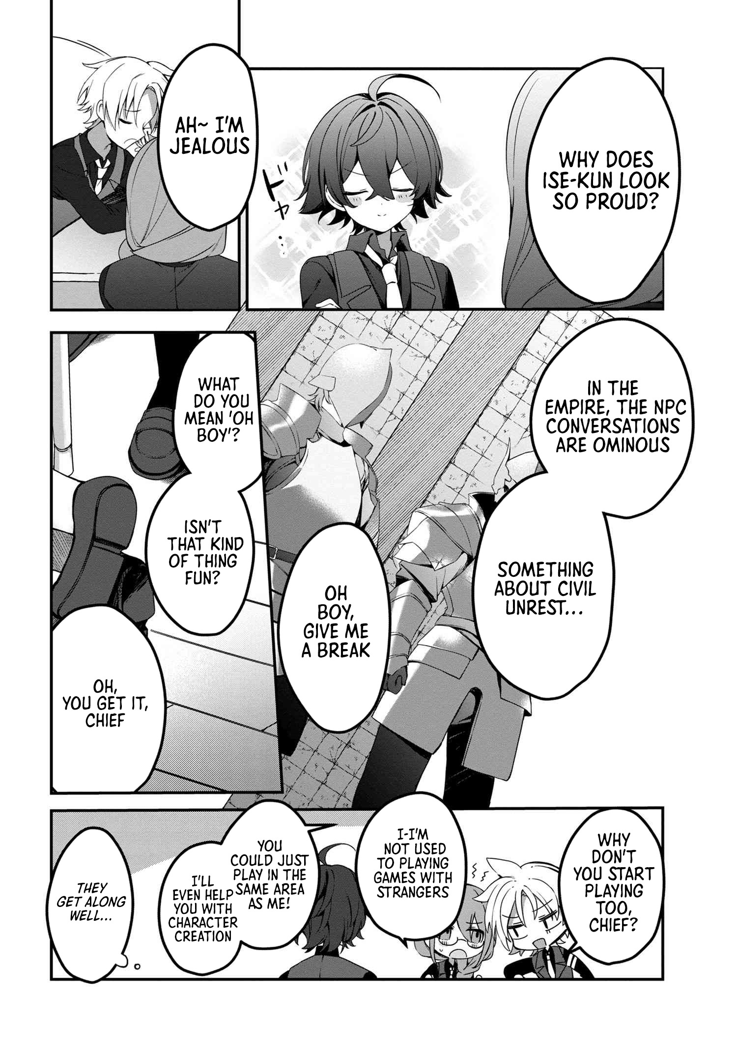 I Thought I'd Enjoy Being a Loner in a VRMMO, but It Seems All Players Are Watching Me~ Chapter 06.1 Page 1