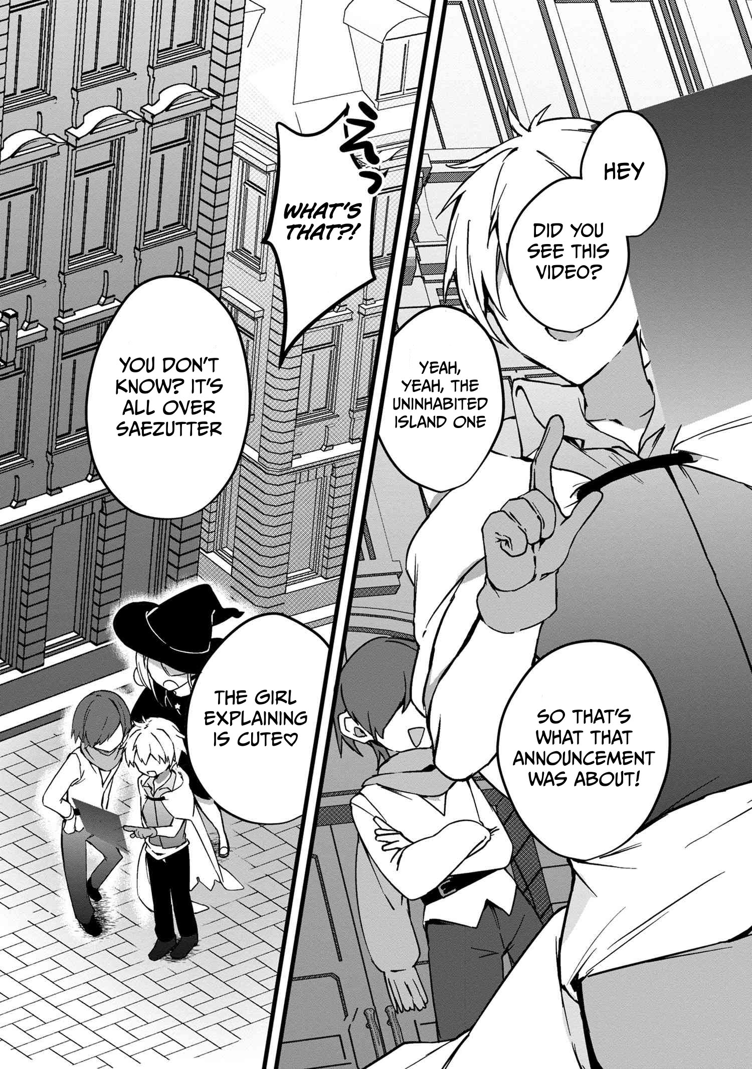 I Thought I'd Enjoy Being a Loner in a VRMMO, but It Seems All Players Are Watching Me~ Chapter 03.2 Page 1