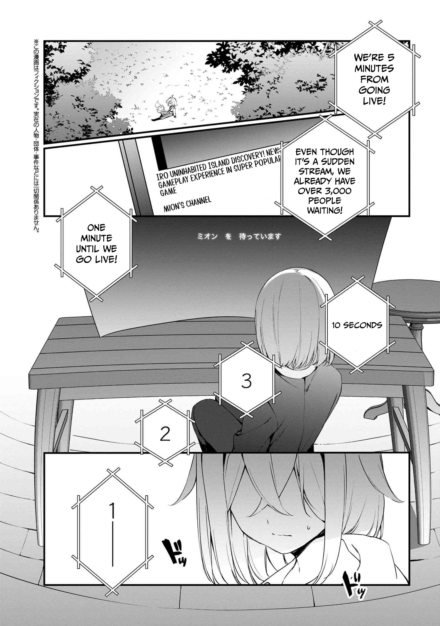 I Thought I'd Enjoy Being a Loner in a VRMMO, but It Seems All Players Are Watching Me~ Chapter 05.1 Page 1