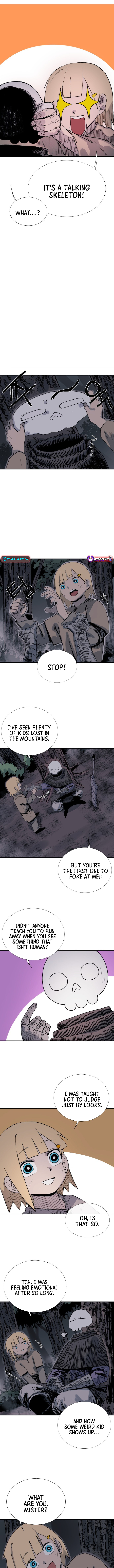 The Tale of the Skeleton Messenger Chapter 01 Page 1