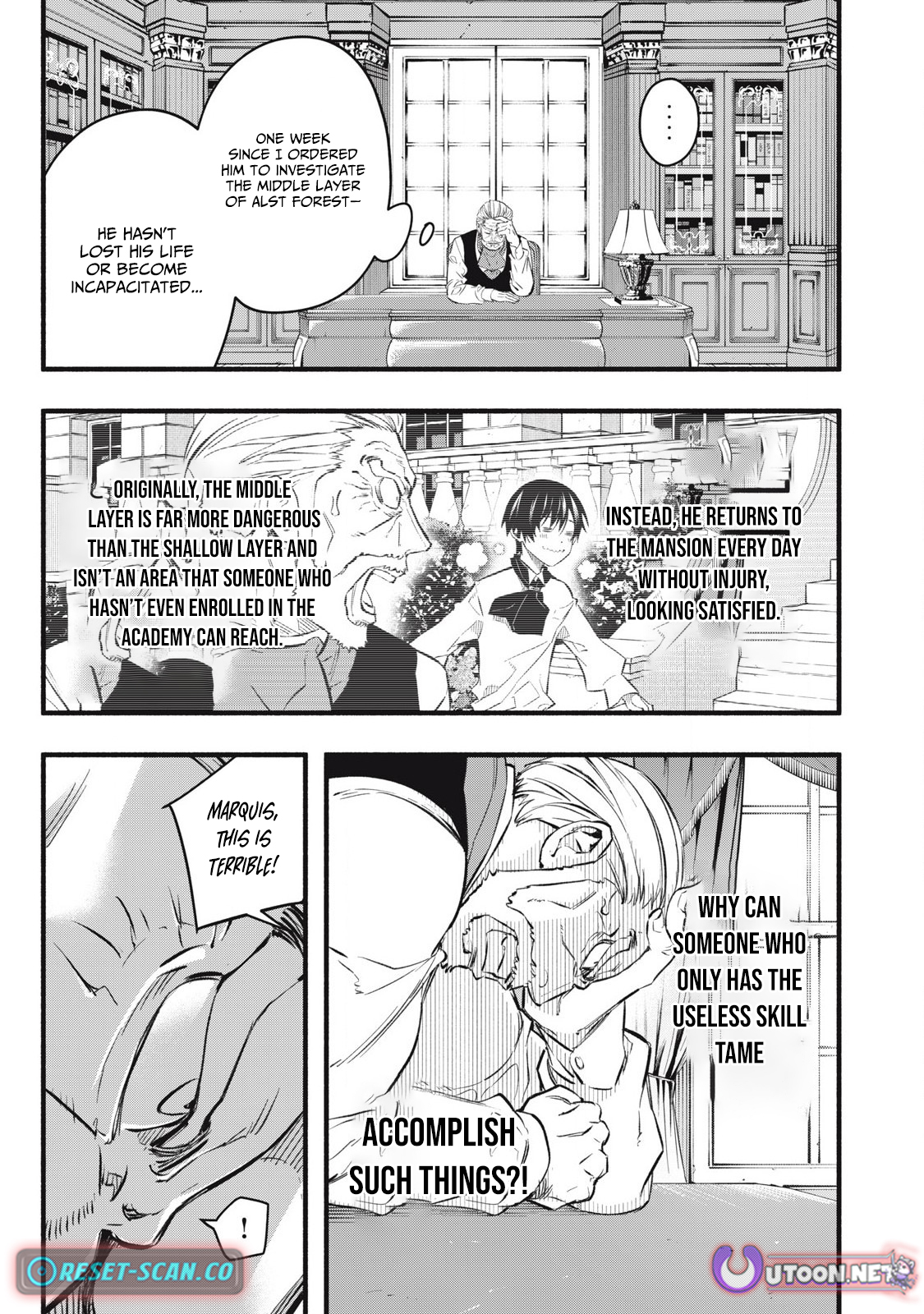 Reincarnated as a Villain Noble Who Dies Mid Chapter Game, So I Tried Using the Useless Skill 'Tame' to Aim for the Strongest - Chapter 19 Page 1