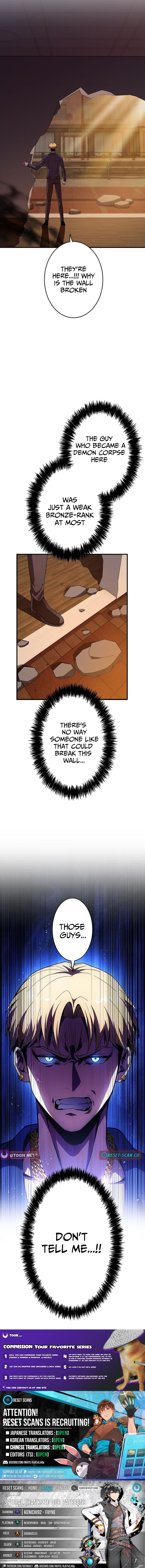 The Soot Chapter Covered Hero ~Saving the World with Dark Heretical Skills~ - Chapter 02 Page 1