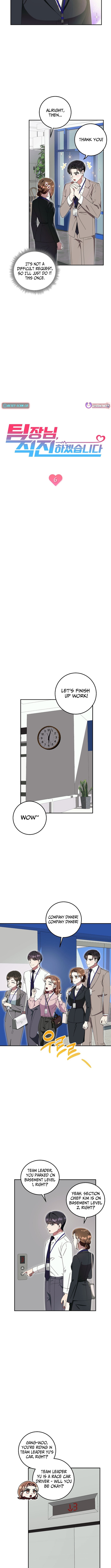 Team Leader, I'll Go Straight Forward Chapter 06 Page 1