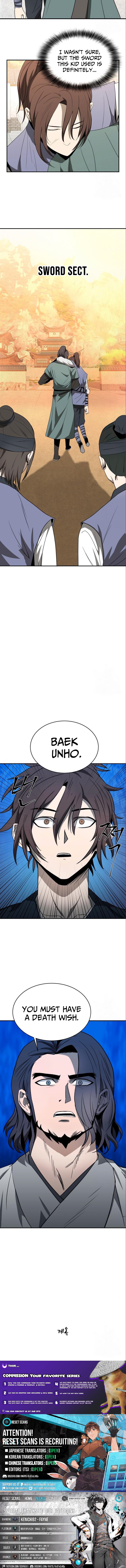 Mount Hua Sect's Greatest Genius Chapter 08 Page 1
