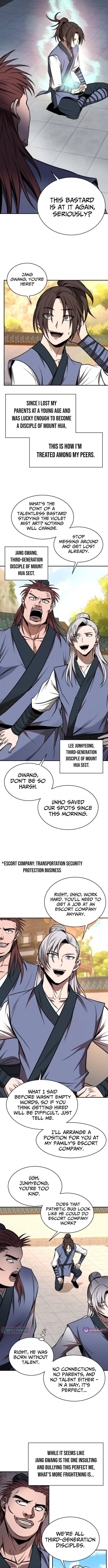 Mount Hua Sect's Greatest Genius Chapter 01 Page 1