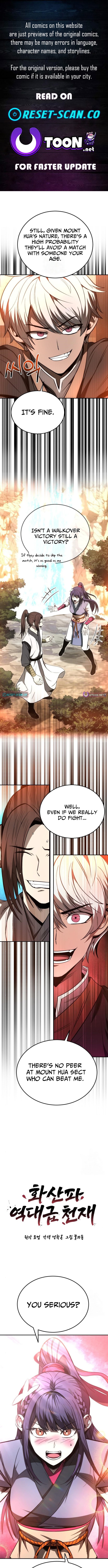 Mount Hua Sect's Greatest Genius Chapter 25 Page 1