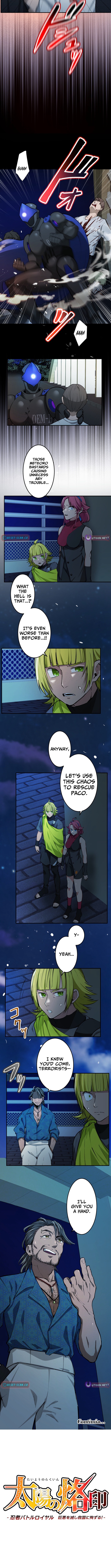 Brand of the Sun Chapter Ninja Battle Royal: Destroy Great Evil and Die for the Salvation of the Nation! - Chapter 09 Page 1