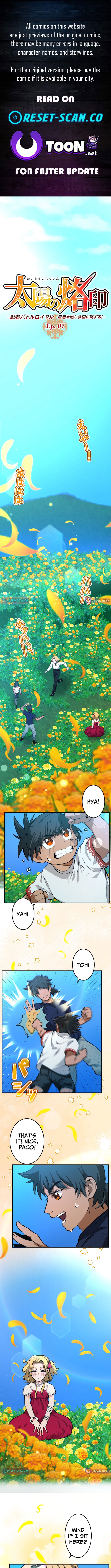 Brand of the Sun Chapter Ninja Battle Royal: Destroy Great Evil and Die for the Salvation of the Nation! - Chapter 07 Page 1