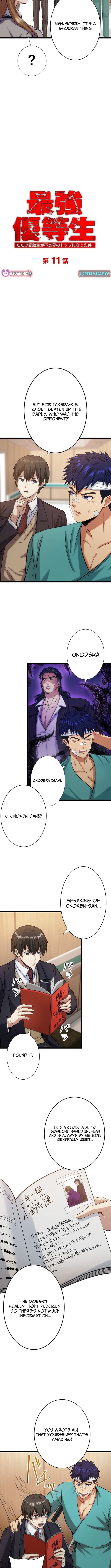 The Strongest Honor Student ~The Case of a Regular Exam Student Who Became the Top of the Delinquent World~ Chapter 11 Page 1