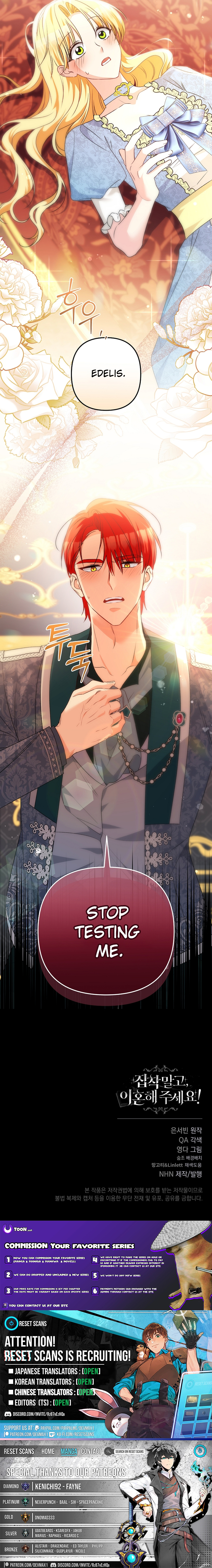 Stop Obsessing, Please Divorce Me! Chapter 17 Page 1