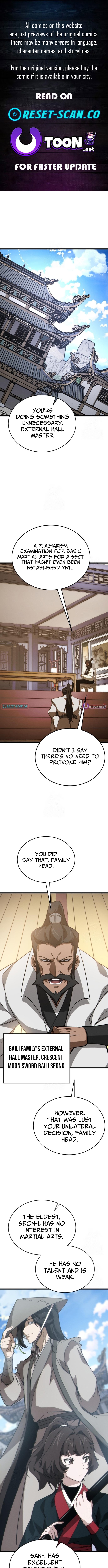 Starting the Sect System Chapter 08 Page 1