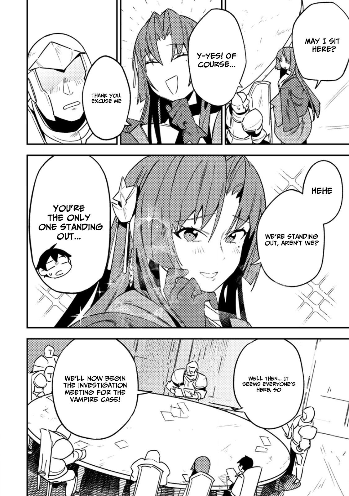 Game Chishiki de Saikyou ni Natta Mob Heishi wa, Shin no Jitsuryoku wo Kakushitai Chapter 05.2 Page 1