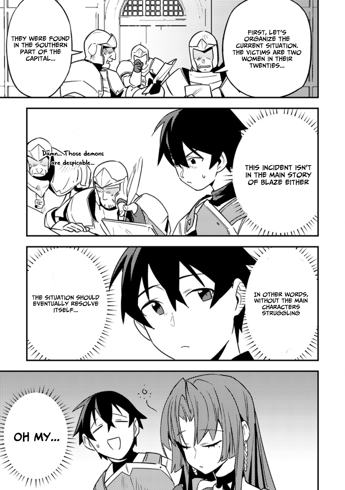 Game Chishiki de Saikyou ni Natta Mob Heishi wa, Shin no Jitsuryoku wo Kakushitai Chapter 05.2 Page 1