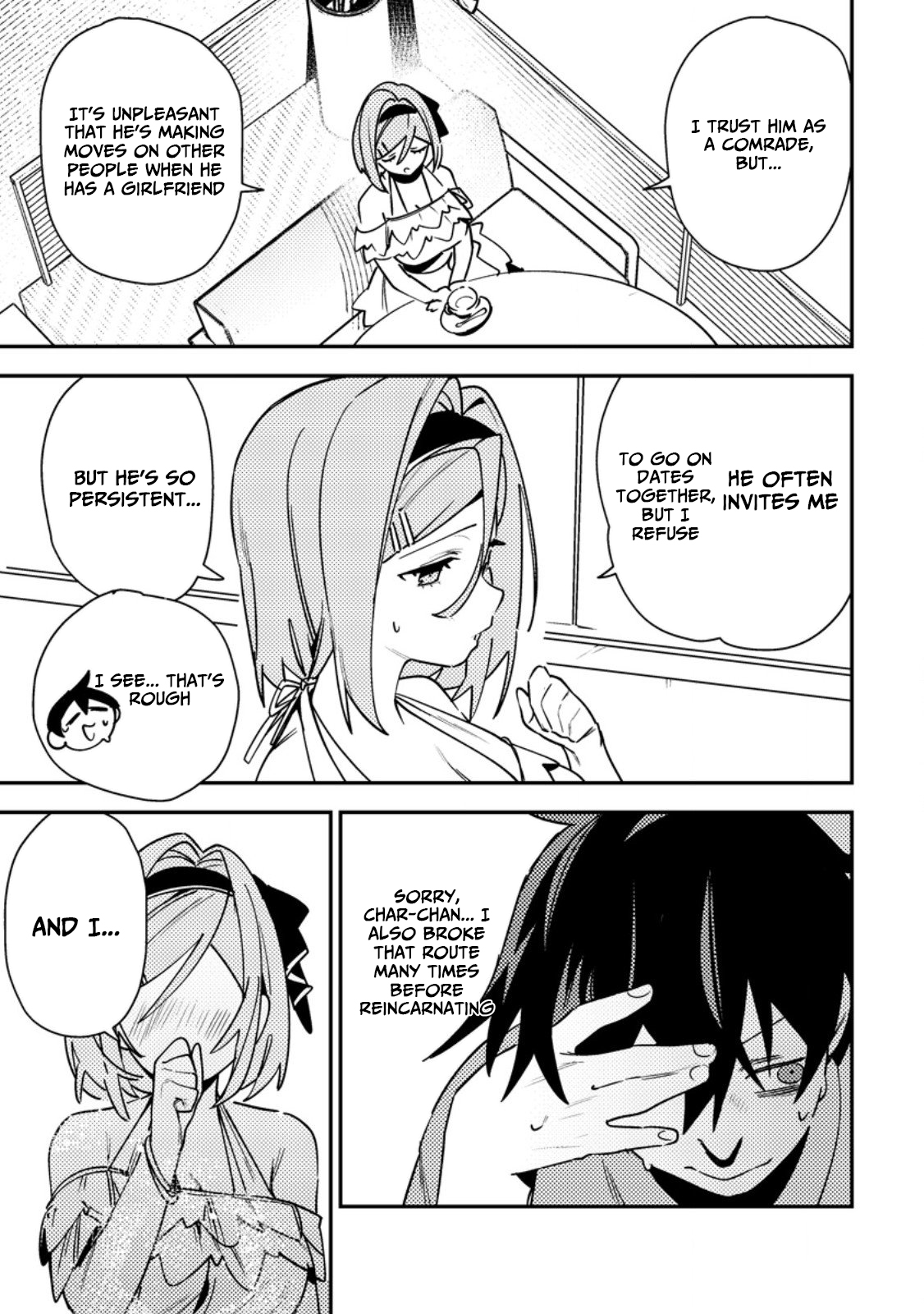 Game Chishiki de Saikyou ni Natta Mob Heishi wa, Shin no Jitsuryoku wo Kakushitai Chapter 08.2 Page 1