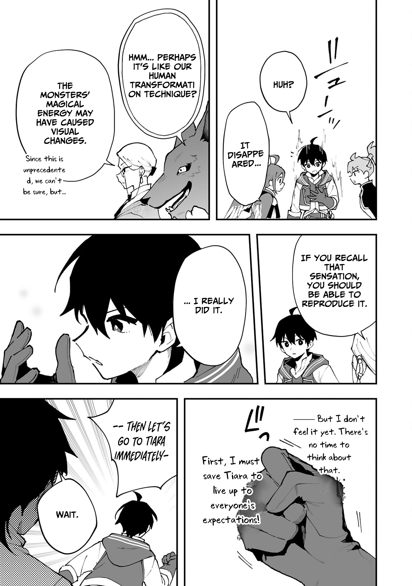 The Trainer Lives Surrounded by Monsters: Abandoned by the Hero Party, He Became the Strongest after Meeting with a Legendary Monster Chapter 34 Page 1
