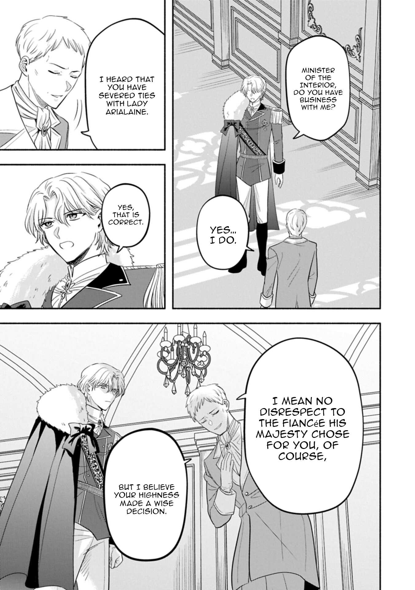 The Banishment of Lady Arialaine, the Duke’s Daughter Chapter 03.5 Page 1
