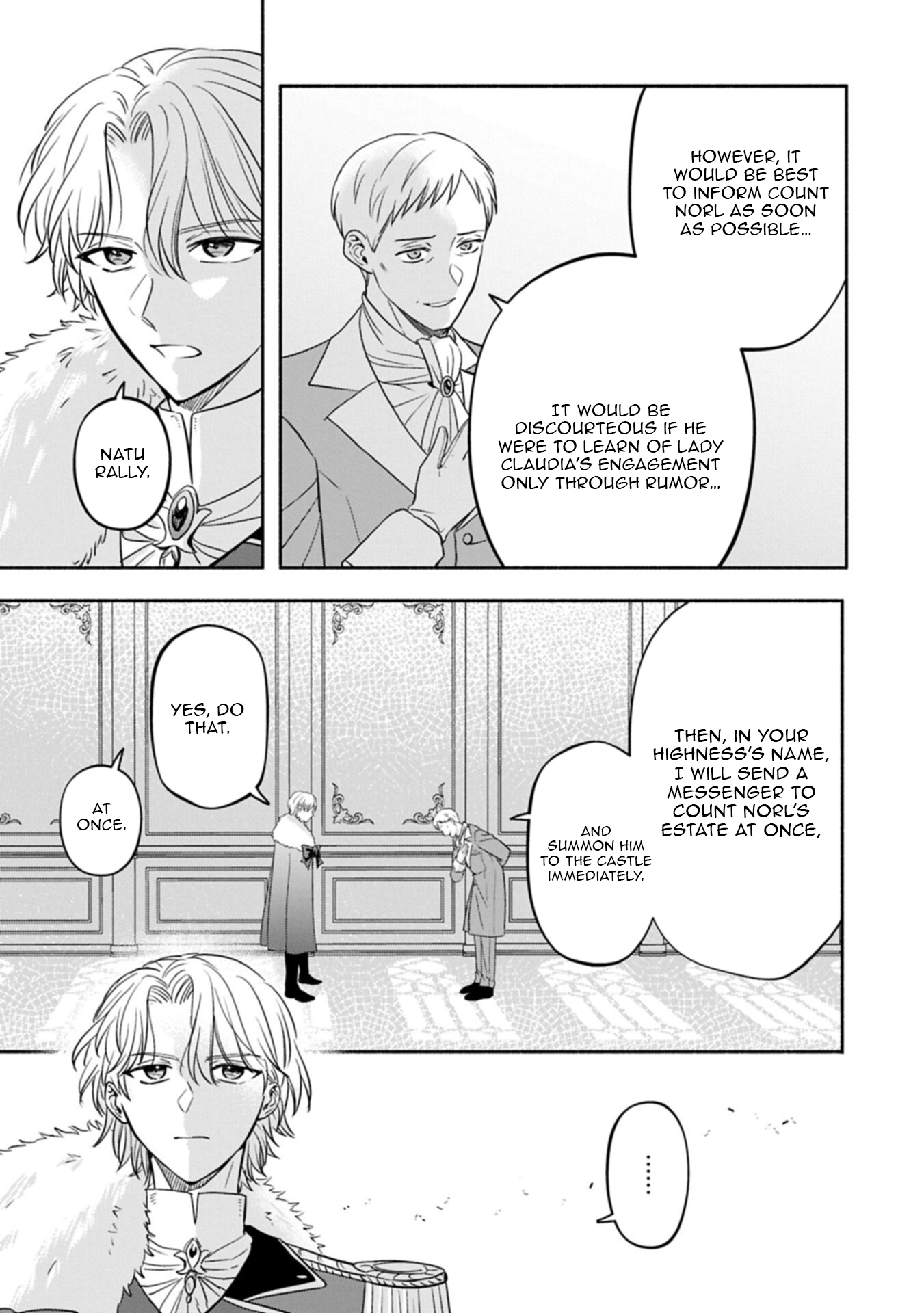 The Banishment of Lady Arialaine, the Duke’s Daughter Chapter 03.5 Page 1