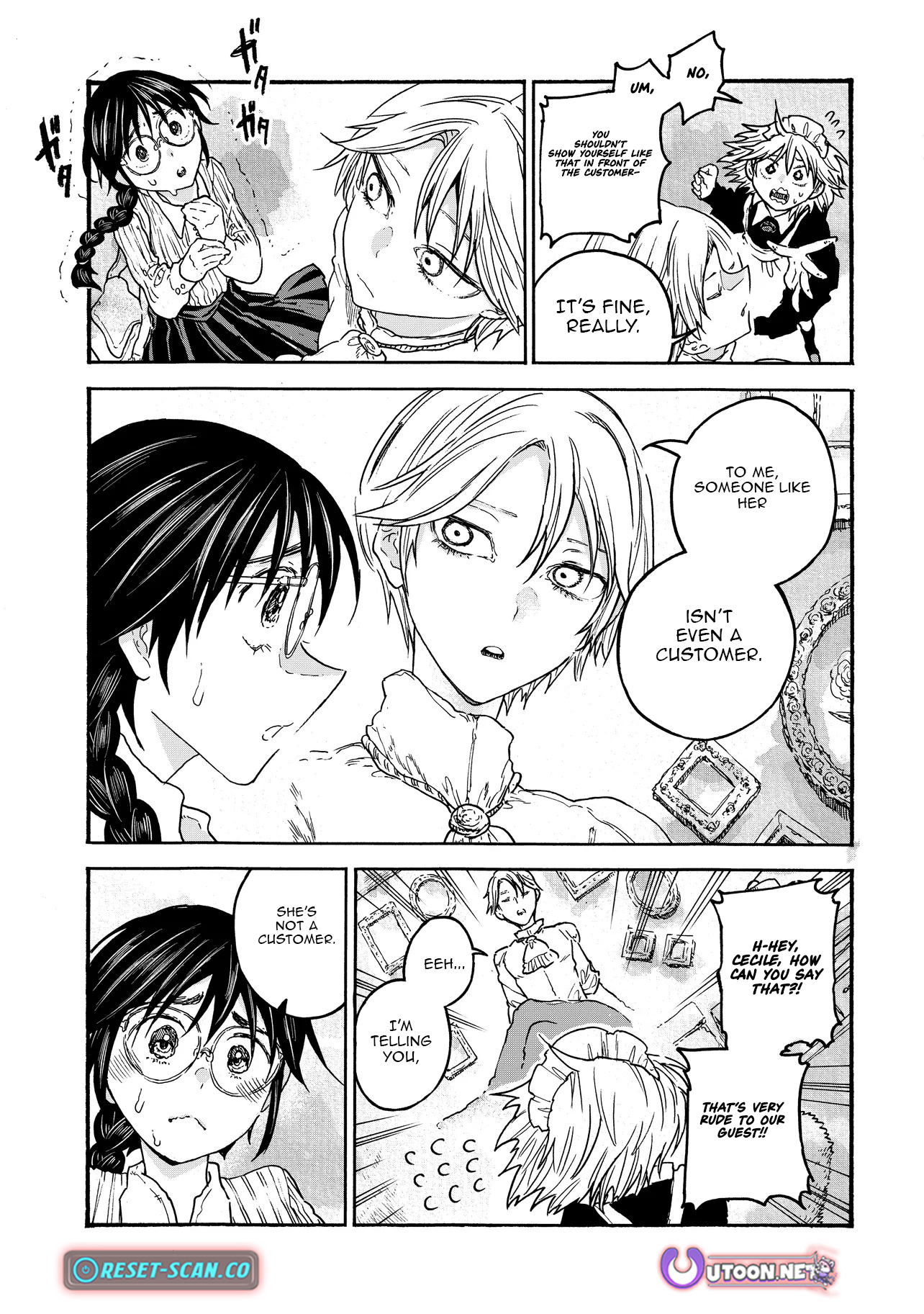 Welcome to The Raison D'etre Antique Shop Chapter 03.2 Page 1