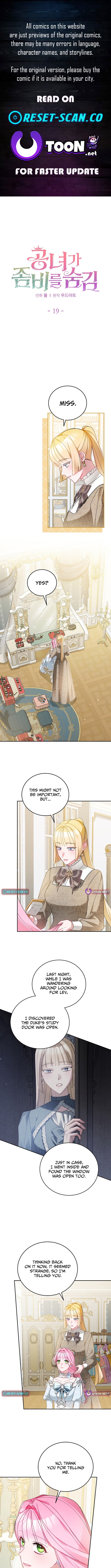 The Princess Hides Zombies Chapter 19 Page 1