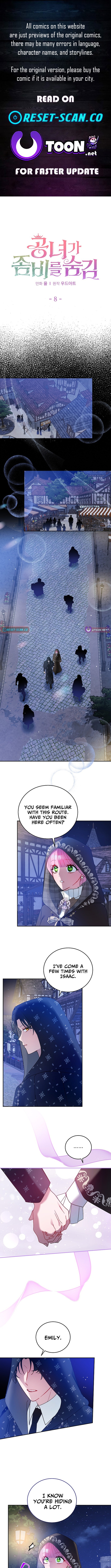 The Princess Hides Zombies Chapter 08 Page 1