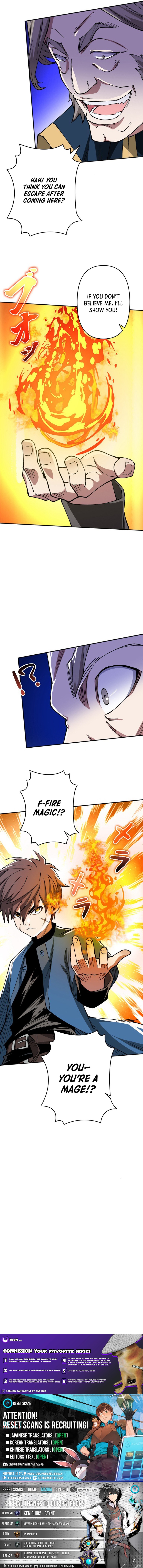 The Regressed Genius Magic Swordsman Chapter 25 Page 1