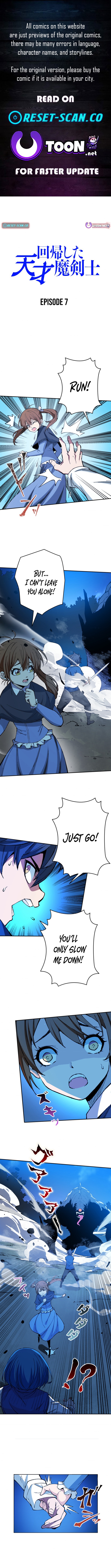 The Regressed Genius Magic Swordsman Chapter 7 Page 1