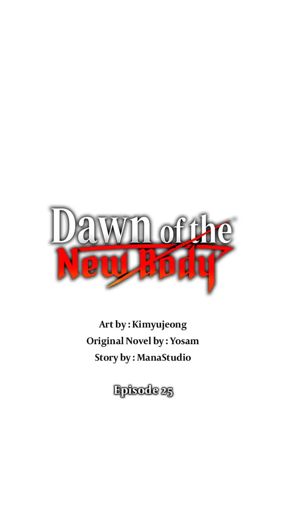 Dawn of the New Body Chapter 25 Page 1