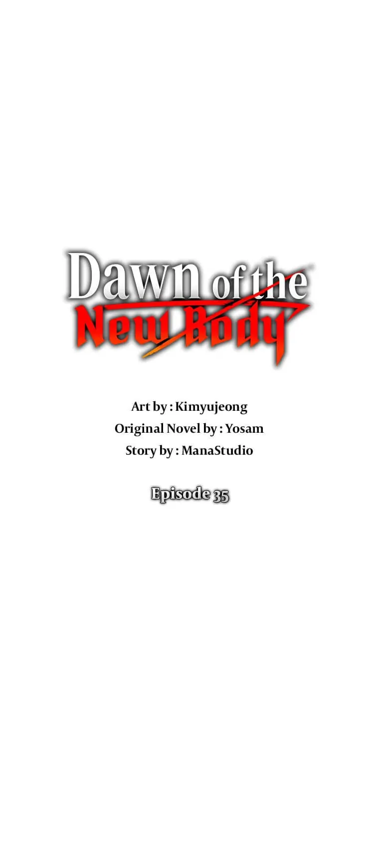 Dawn of the New Body Chapter 35 Page 1