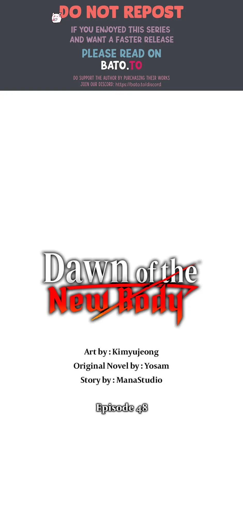 Dawn of the New Body Chapter 48 Page 1