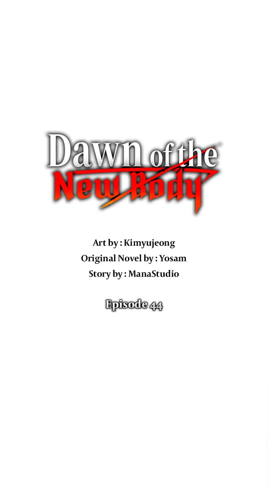 Dawn of the New Body Chapter 44 Page 1