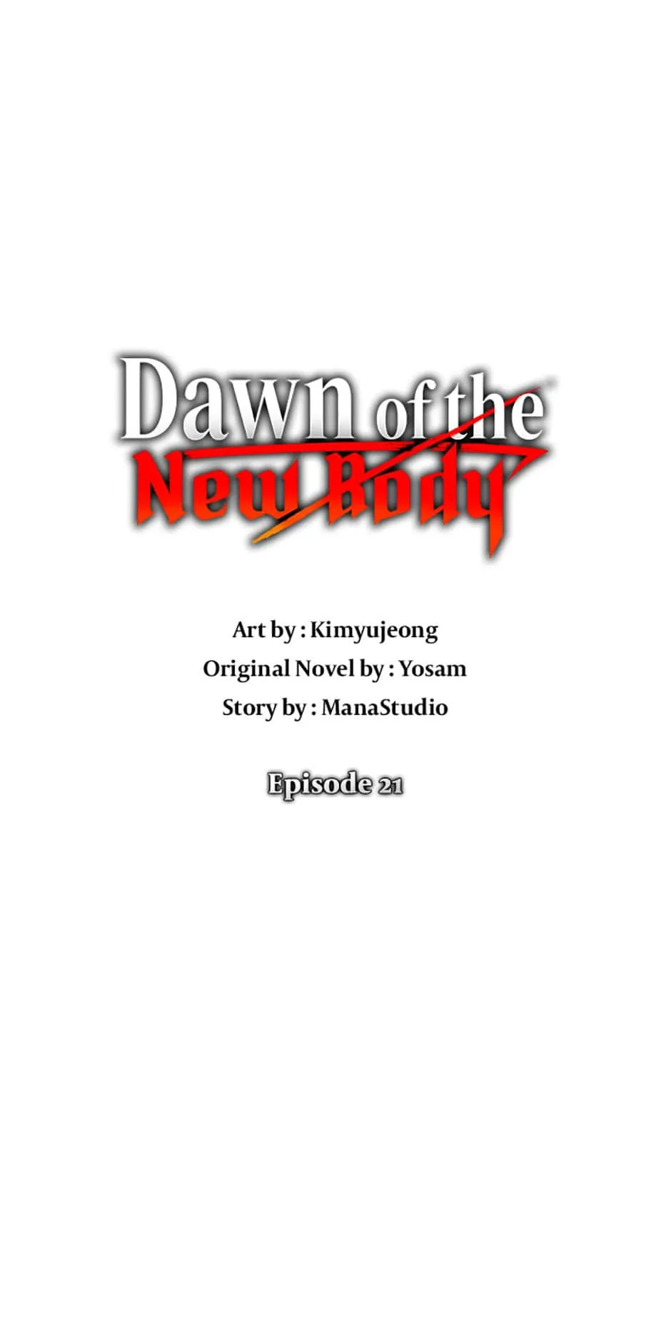 Dawn of the New Body Chapter 21 Page 1
