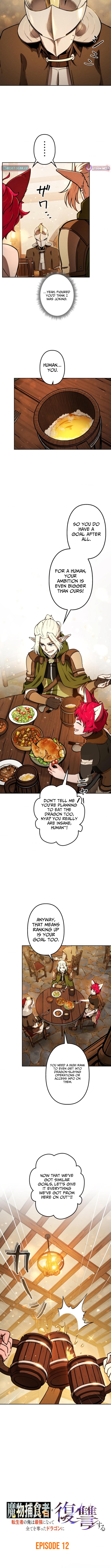 Monster Eater: Reincarnated, I'll Become the Strongest and Take Revenge on the Dragon That Stole Everything Chapter 12 Page 1