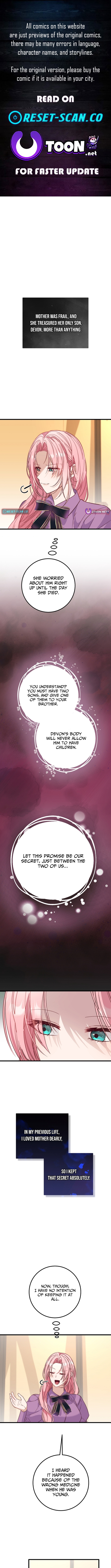 The Regressed Villainess Makes a Vow of Chastity Chapter 16 Page 1