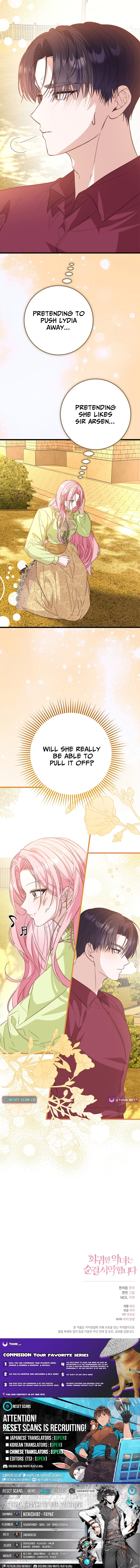 The Regressed Villainess Makes a Vow of Chastity Chapter 18 Page 1