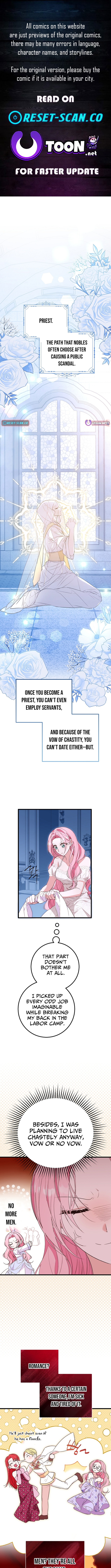 The Regressed Villainess Makes a Vow of Chastity Chapter 04 Page 1
