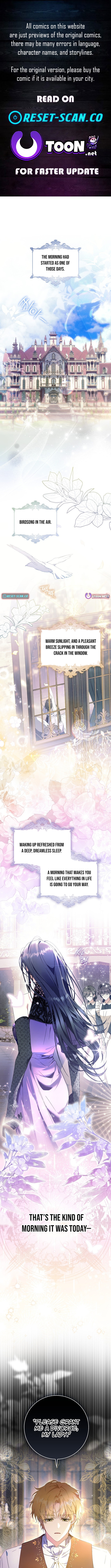 My Husband Is My Ultimate Bias, But I Feel Like I'm About to Be Divorced Chapter 01 Page 1