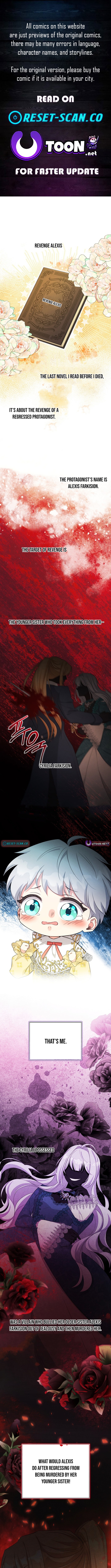 How the Villain Younger Sister Survives Chapter 02 Page 1