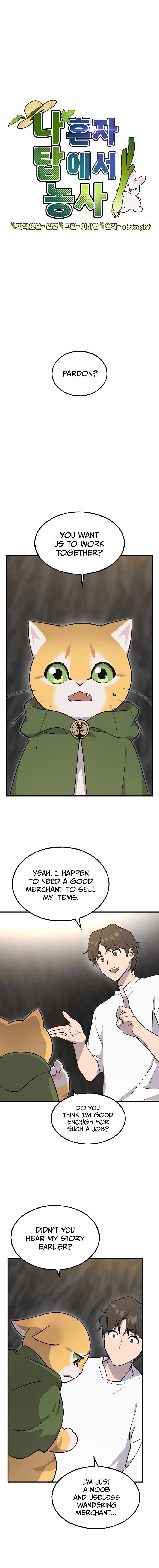 Solo Farming in the Tower Chapter 12 Page 1