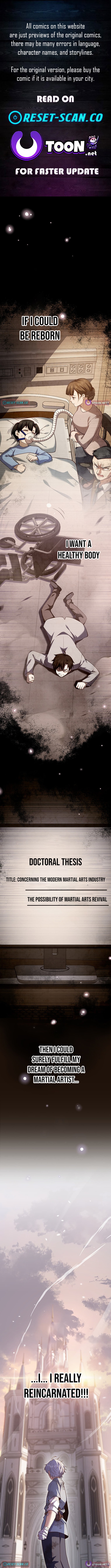 The Secret Martial Artist of Demonic Blood Chapter 00 Page 1
