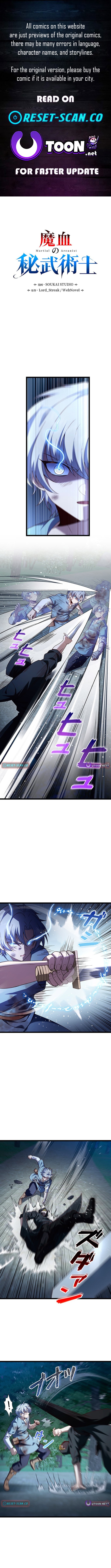 The Secret Martial Artist of Demonic Blood Chapter 09 Page 1