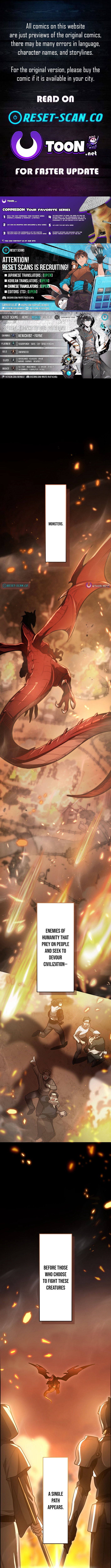 The Magic Theory of the Regressed Sword Saint Chapter 01 Page 1