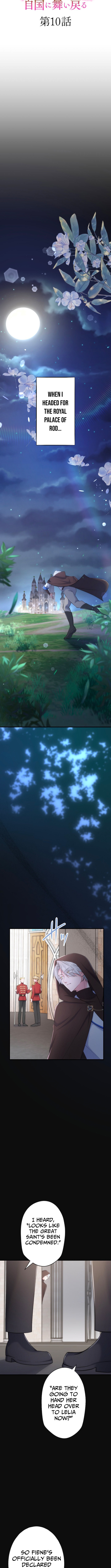 The Abandoned Great Saint Is Doted On by an Elf and Returns to Her Homeland Chapter 10 Page 1