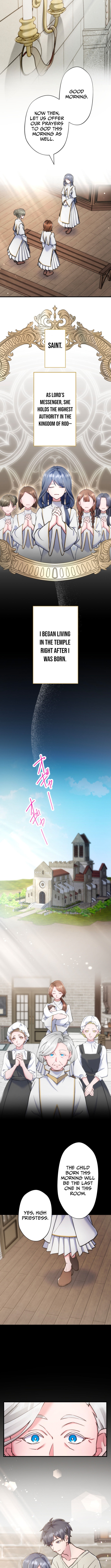 The Abandoned Great Saint Is Doted On by an Elf and Returns to Her Homeland Chapter 01 Page 1