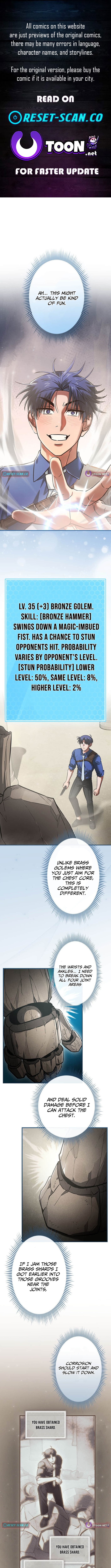 I Gave Up Being Stronger Chapter 33 Page 1