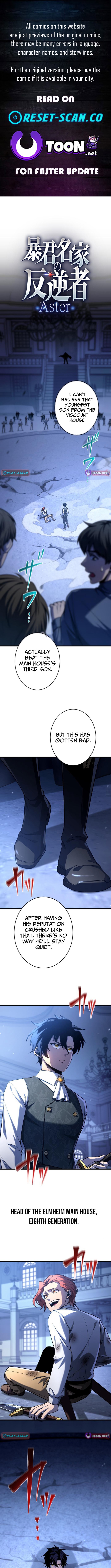 The Rebel of the Tyrant Noble House — Aster Chapter 05 Page 1